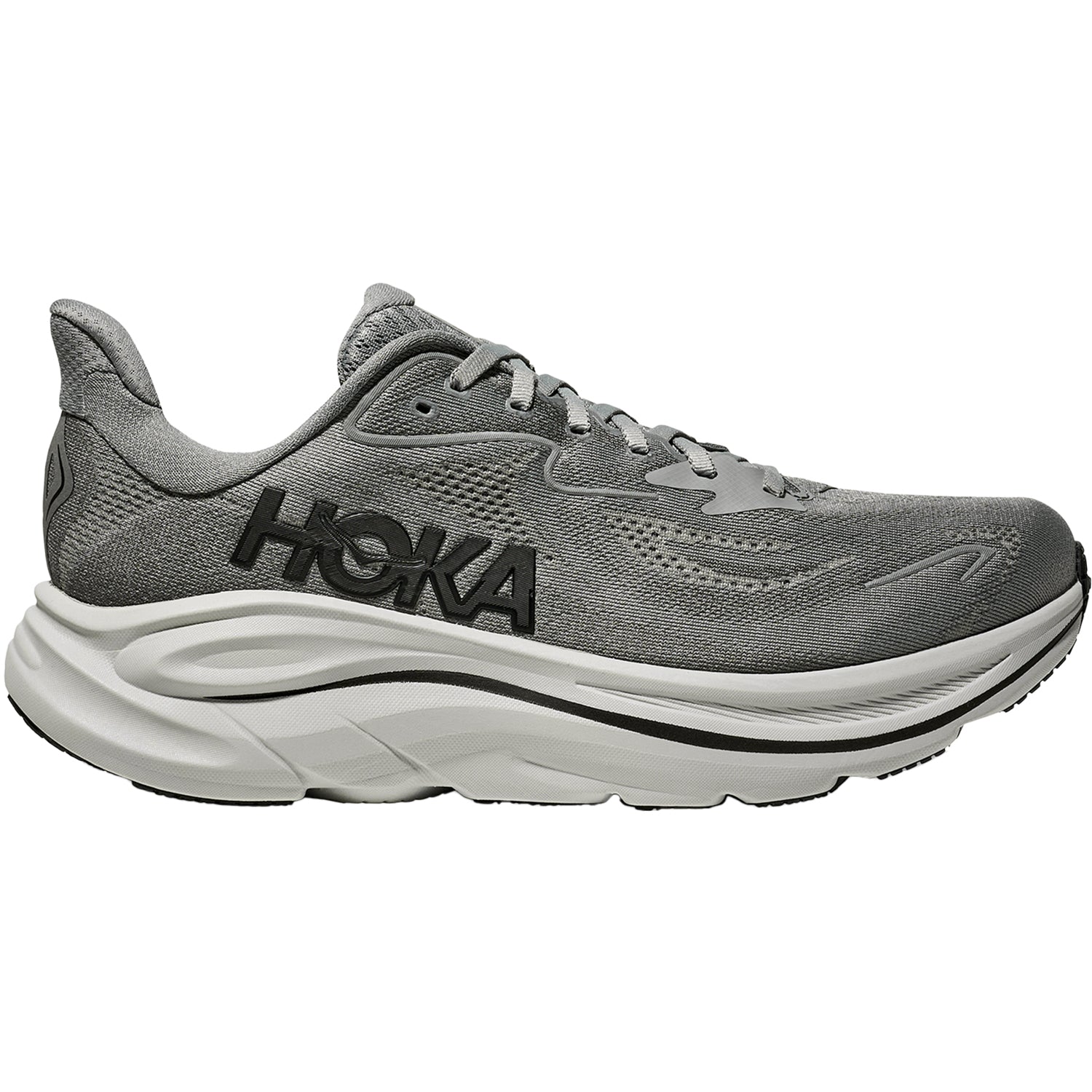 Mens Hoka one one Men's Hoka Clifton 10 Galactic Grey/Asteroid Galactic Grey/Asteroid