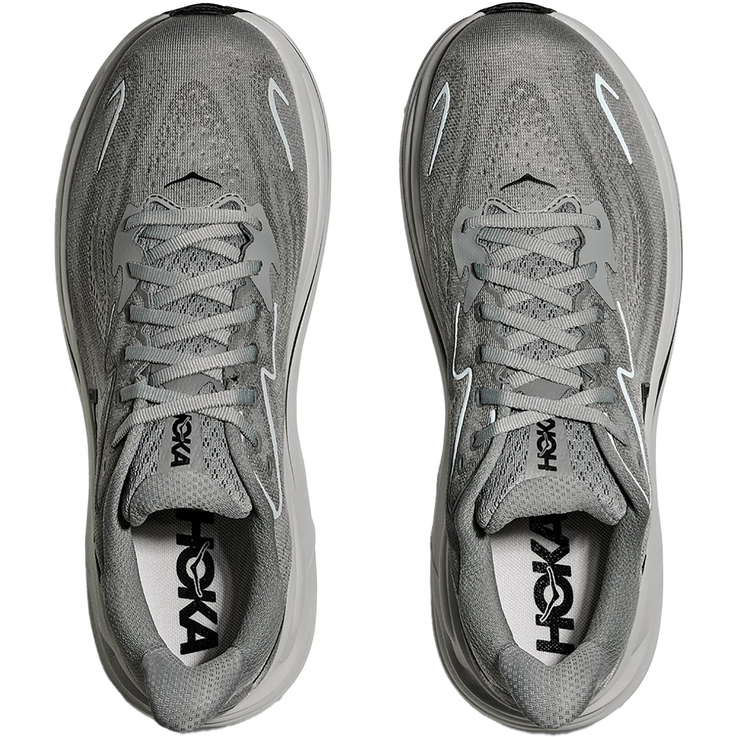 Mens Hoka one one Men's Hoka Clifton 10 Galactic Grey/Asteroid Galactic Grey/Asteroid