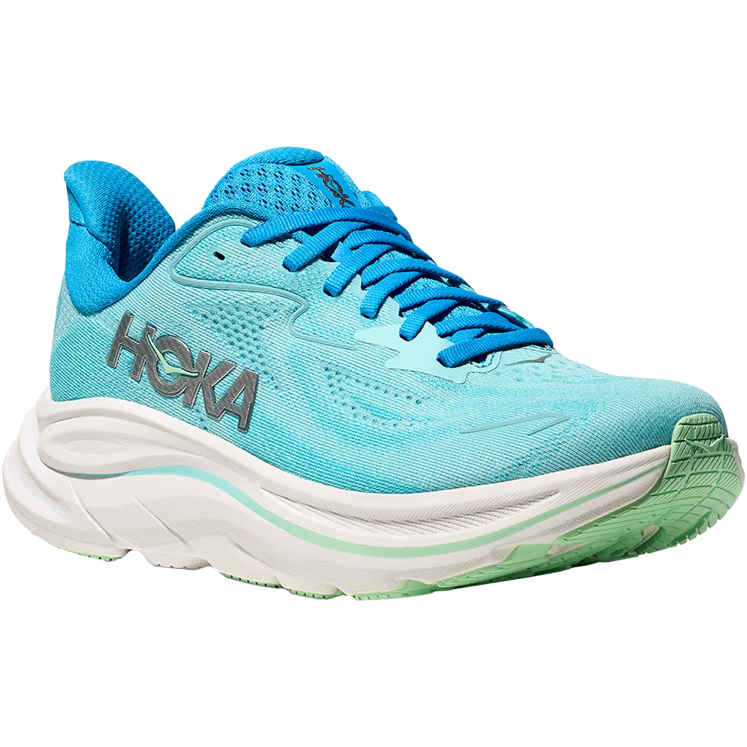 Womens Hoka one one Women's Hoka Clifton 10 Skyward Blue/Cielo Blue Skyward Blue/Cielo Blue
