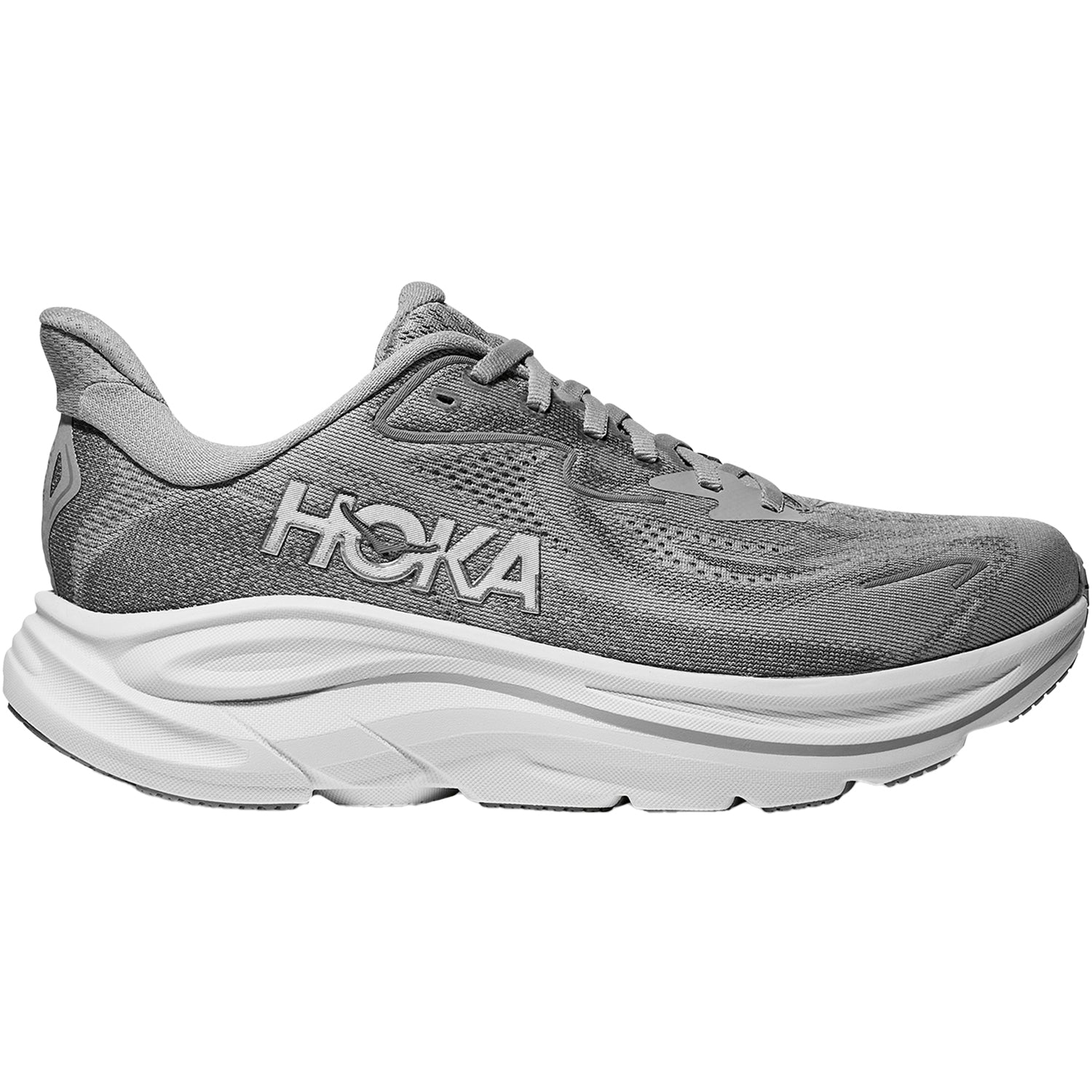Womens Hoka one one Women's Hoka Clifton 10 Stellar Grey/Galactic Grey Stellar Grey/Galactic Grey