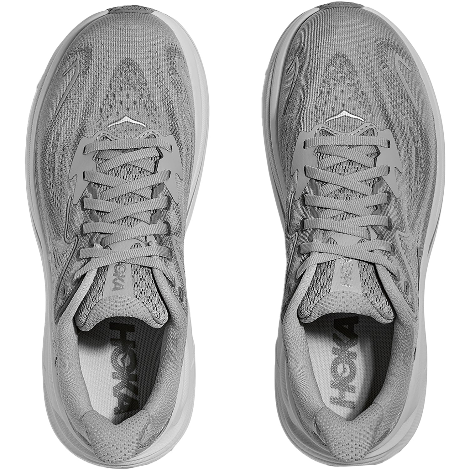 Womens Hoka one one Women's Hoka Clifton 10 Stellar Grey/Galactic Grey Stellar Grey/Galactic Grey