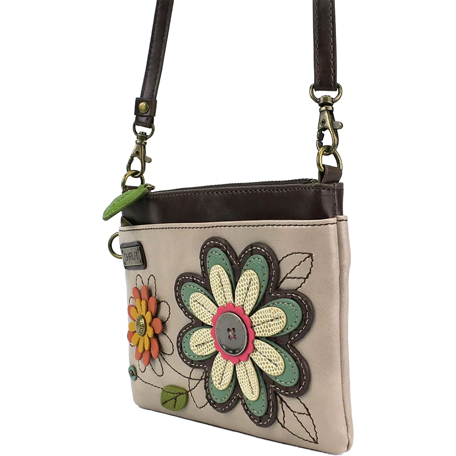 Womens Chala Chala Handbags Daisy Flower Mini Crossbody Ivory Ivory