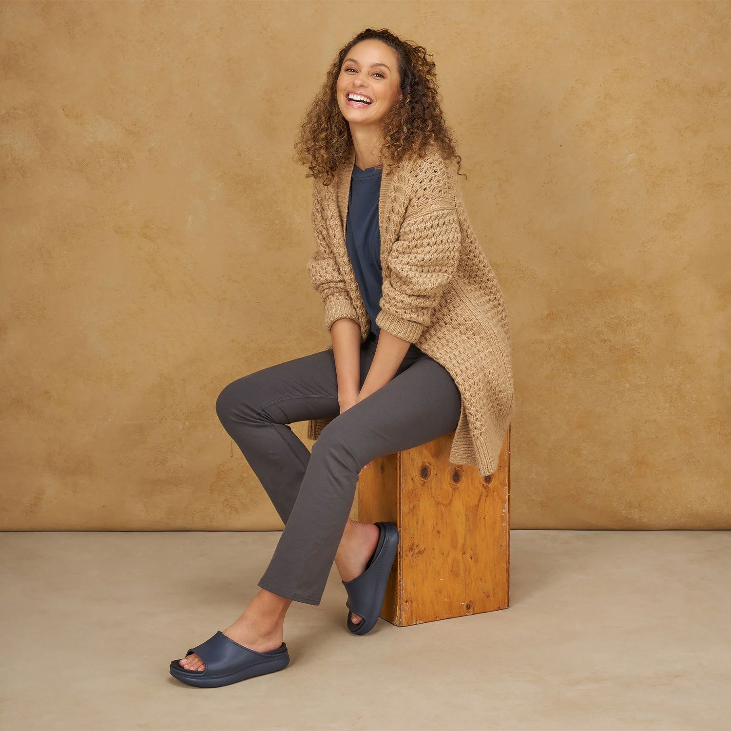 Womens Dansko Women's Dansko Devyn Navy EVA Navy