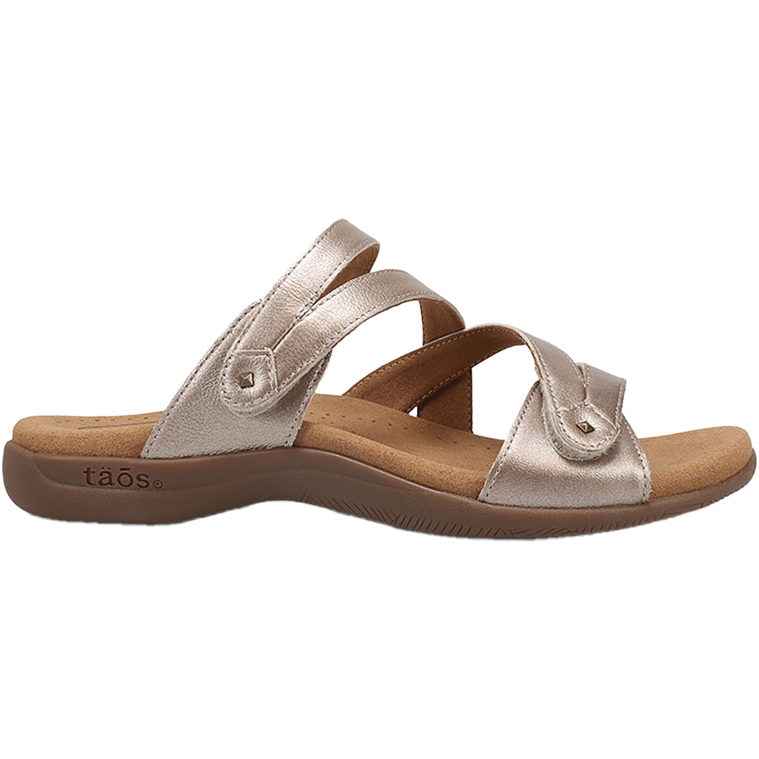 Womens Taos Women's Taos Double U Champagne Leather Champagne Leather