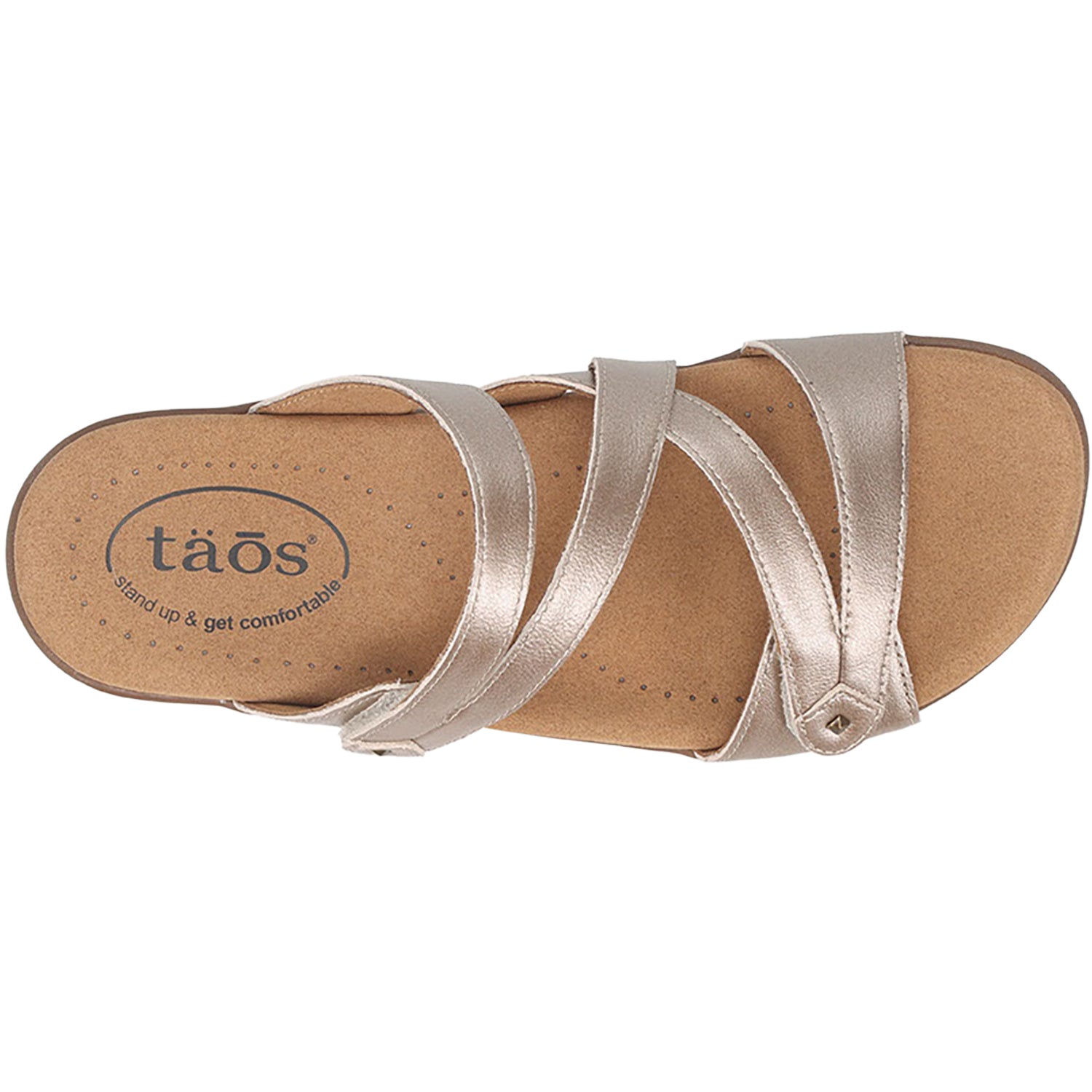 Womens Taos Women's Taos Double U Champagne Leather Champagne Leather