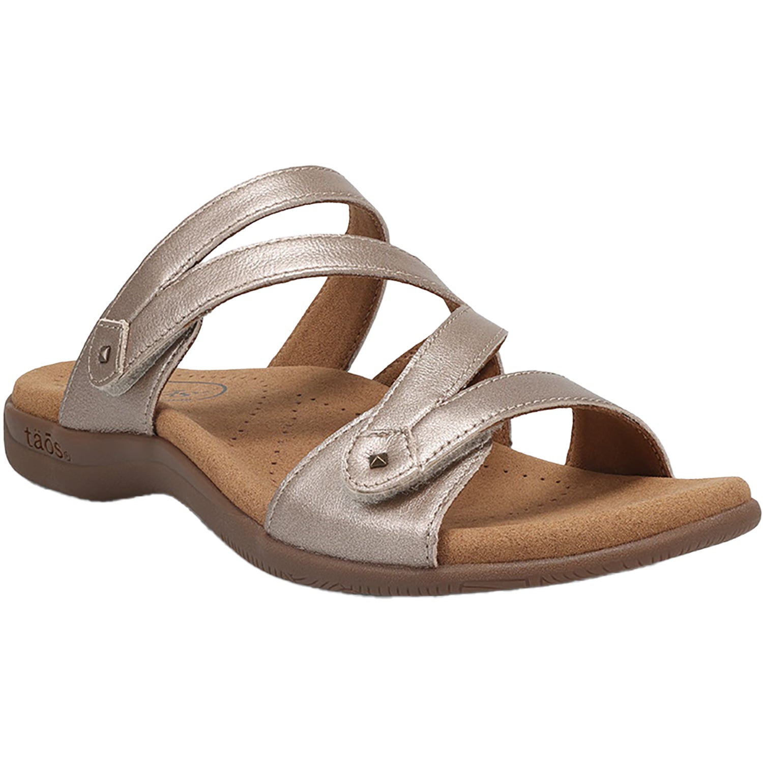 Womens Taos Women's Taos Double U Champagne Leather Champagne Leather