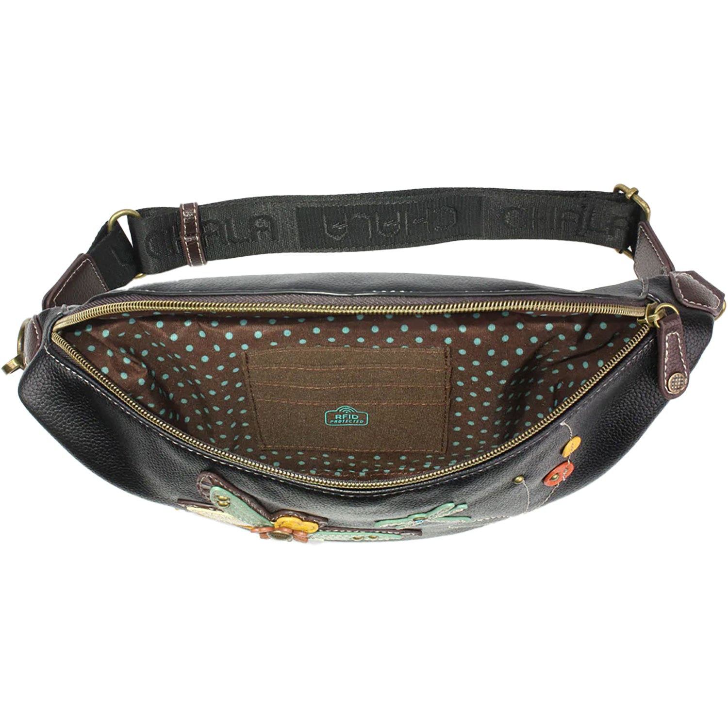 Chala Chala Dragonfly Fanny Pack Black Black
