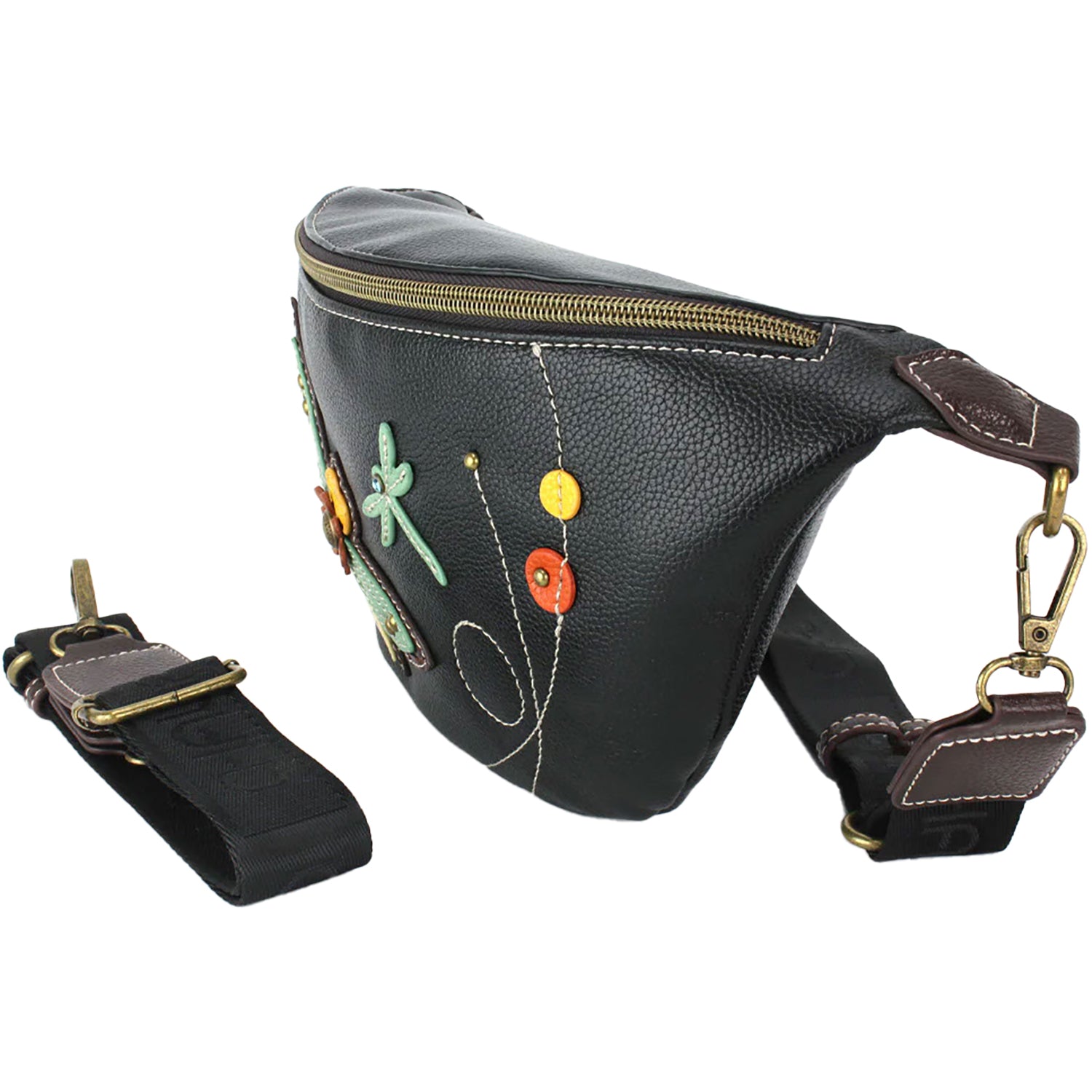 Chala Chala Dragonfly Fanny Pack Black Black