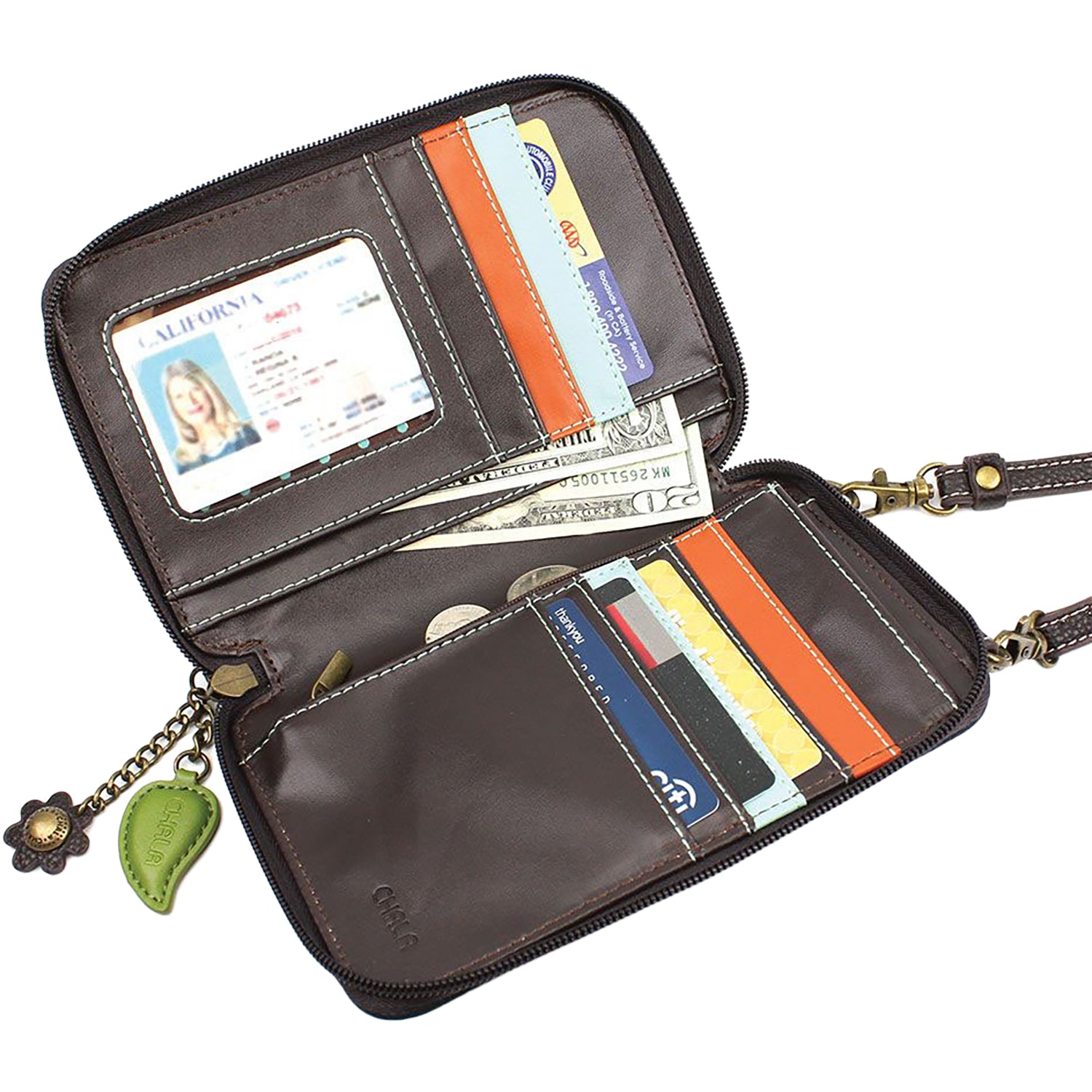 Womens Chala Chala Handbags Dragonfly Wallet Crossbody Navy Navy