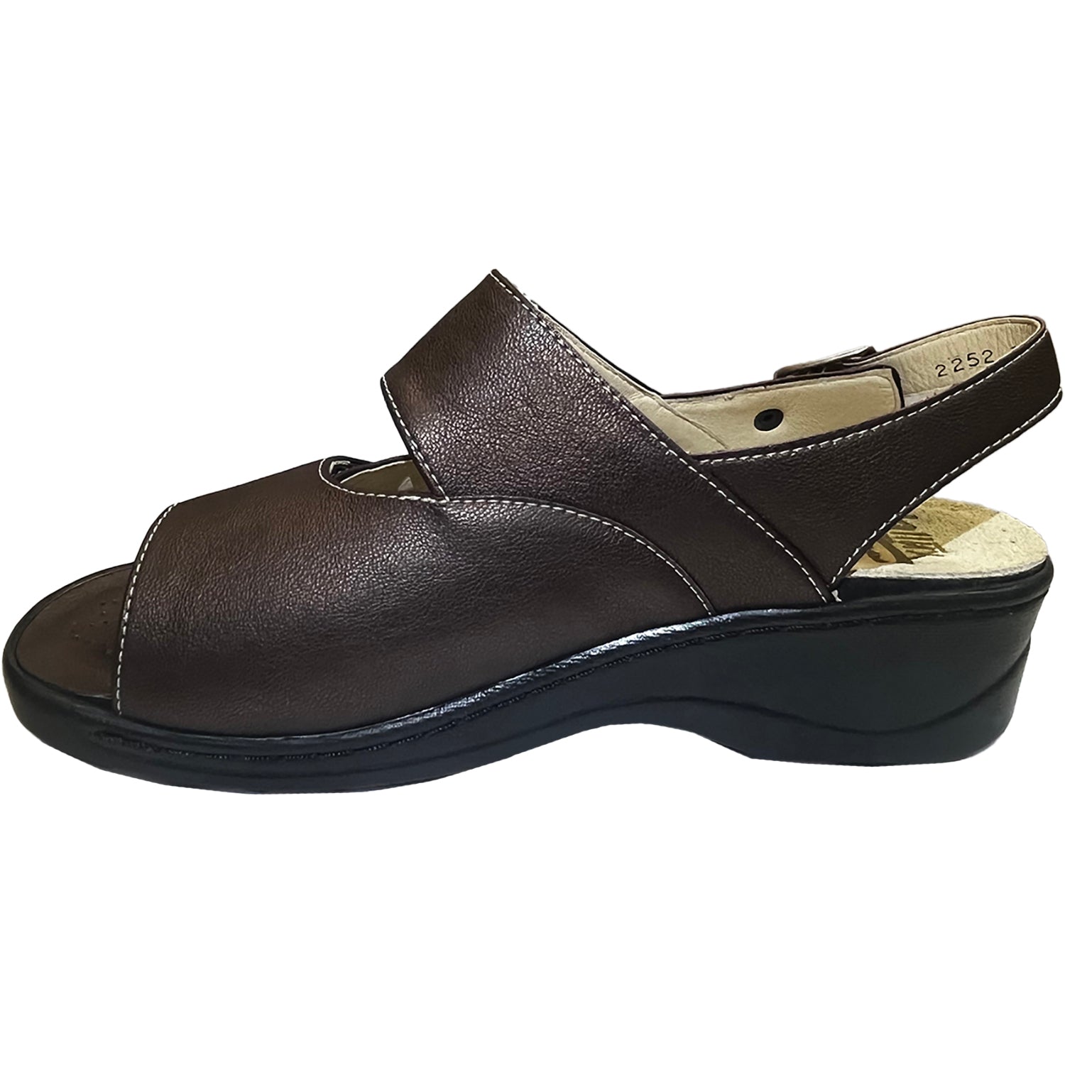 Womens Fidelio Women's Fidelio Emily Wide Fit Metallic Brown Metallic Brown