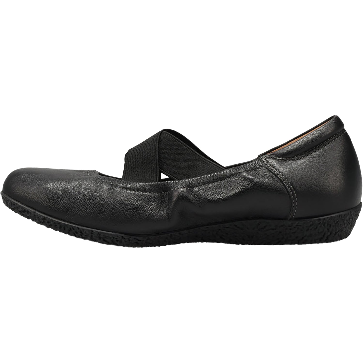 Womens Taos Women's Taos Exhale Black Leather Black Leather