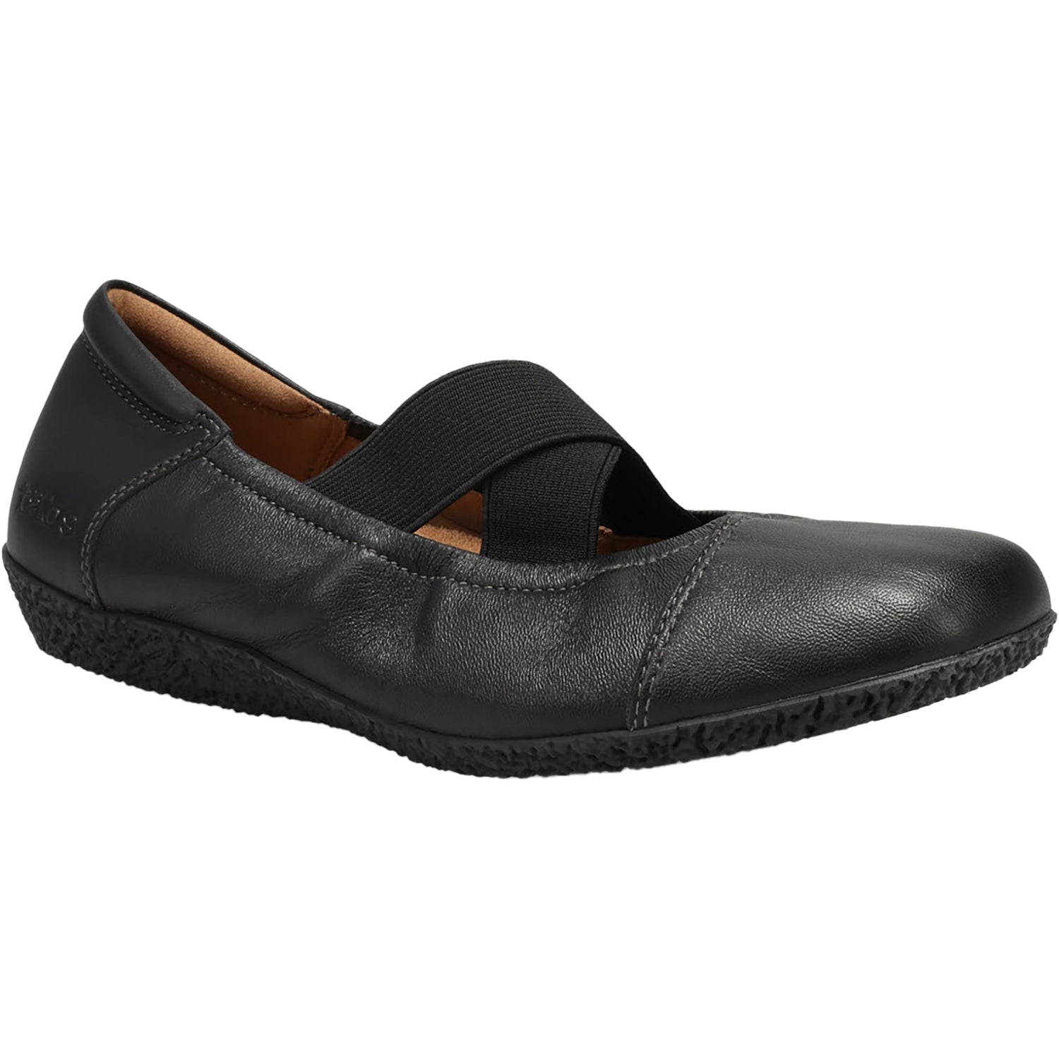 Womens Taos Women's Taos Exhale Black Leather Black Leather