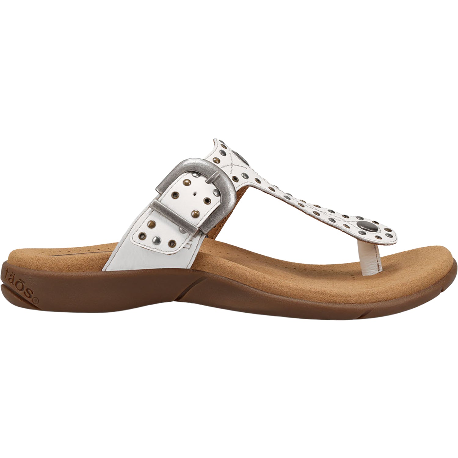 Womens Taos Women's Taos Flash White Leather White Leather