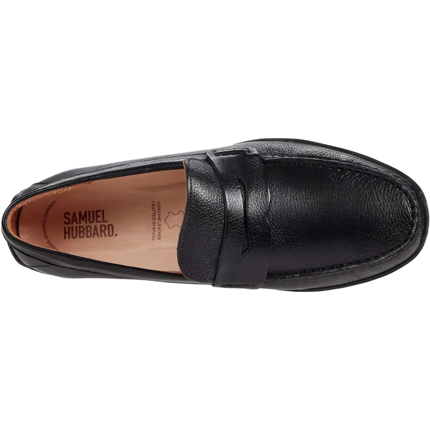 Mens Samuel hubbard Men's Samuel Hubbard Free Spirit For Him Black Leather Black Leather