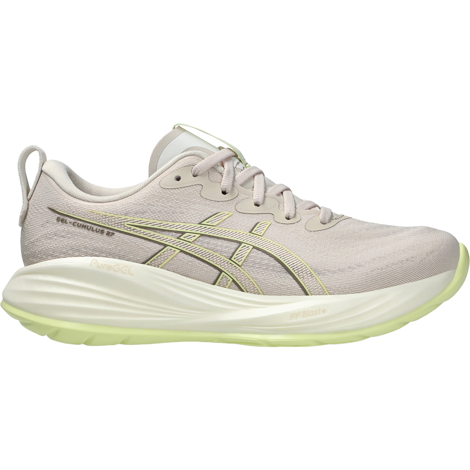 Womens Asics Women’s ASICS Gel-Cumulus 27 Mineral Beige/Huddle Yellow Mineral Beige/Huddle Yellow
