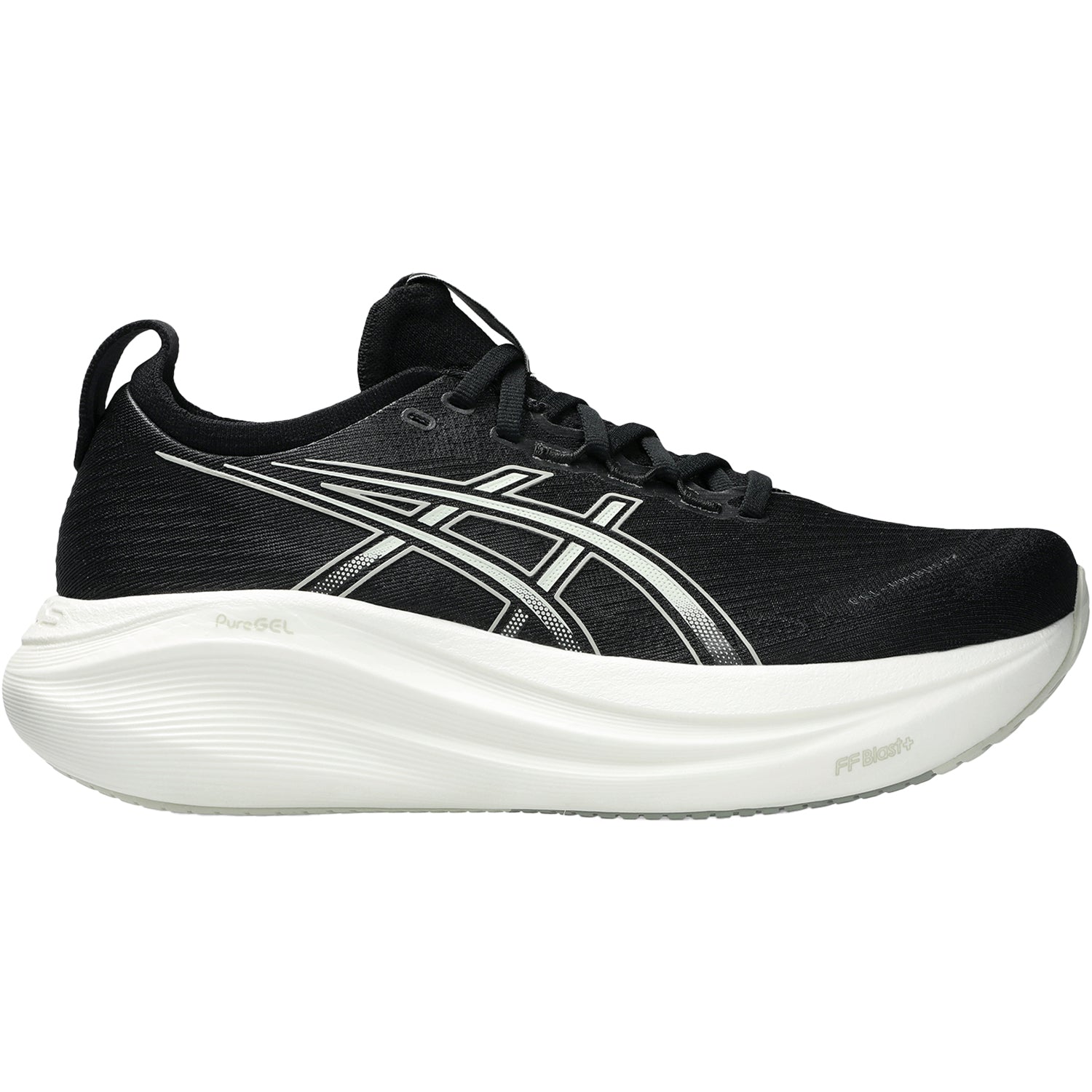 Womens Asics Women’s ASICS Gel Nimbus 27 Black/Lake Grey Black/Lake Grey