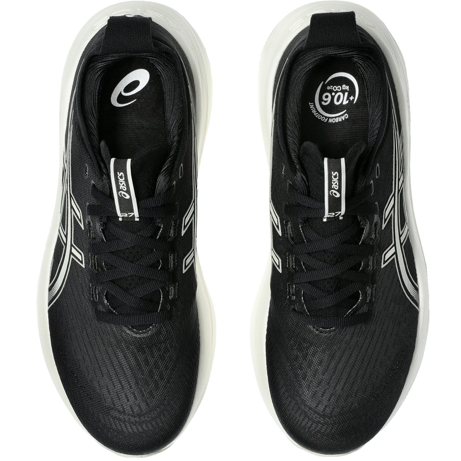 Womens Asics Women’s ASICS Gel Nimbus 27 Black/Lake Grey Black/Lake Grey
