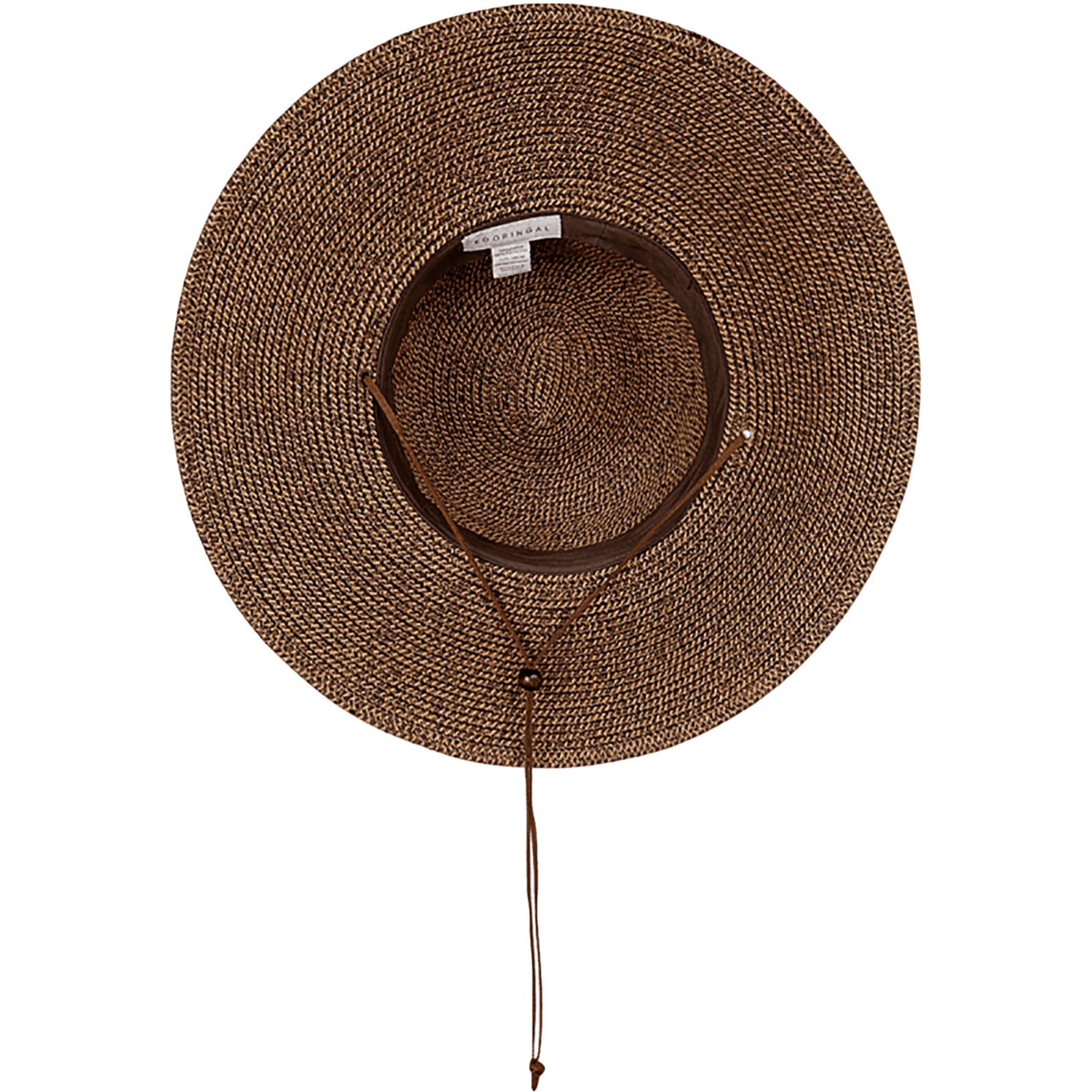 Womens Kooringal Women's Kooringal Hats Genovieve Wide Brim Chocolate Chocolate