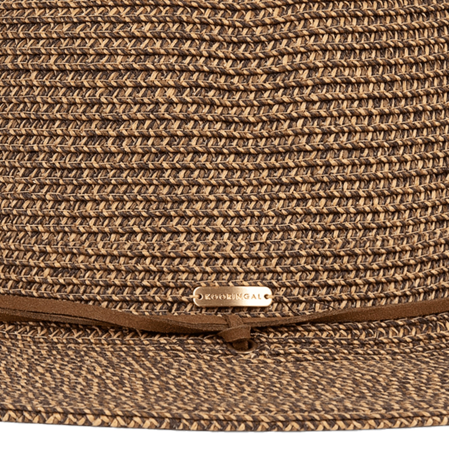 Womens Kooringal Women's Kooringal Hats Genovieve Wide Brim Chocolate Chocolate