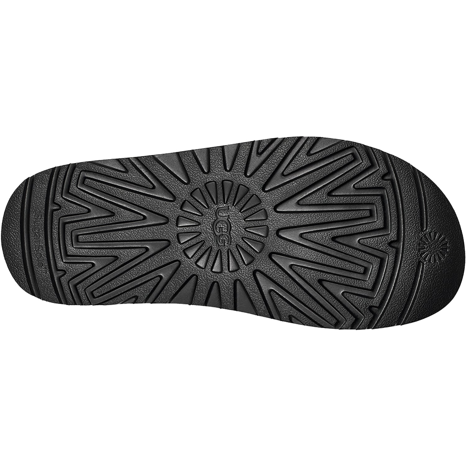 Womens Ugg Women's UGG Goldenstar Cross Slide Black Black