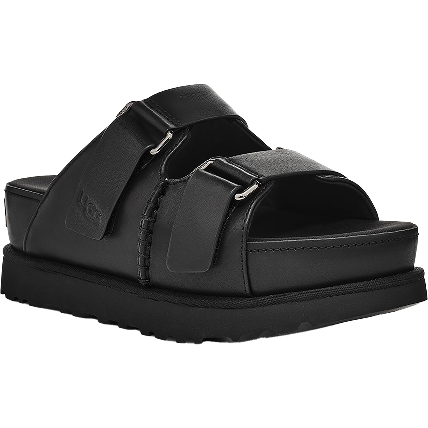 Womens Ugg Women's UGG Goldenstar Hi Slide Black Black