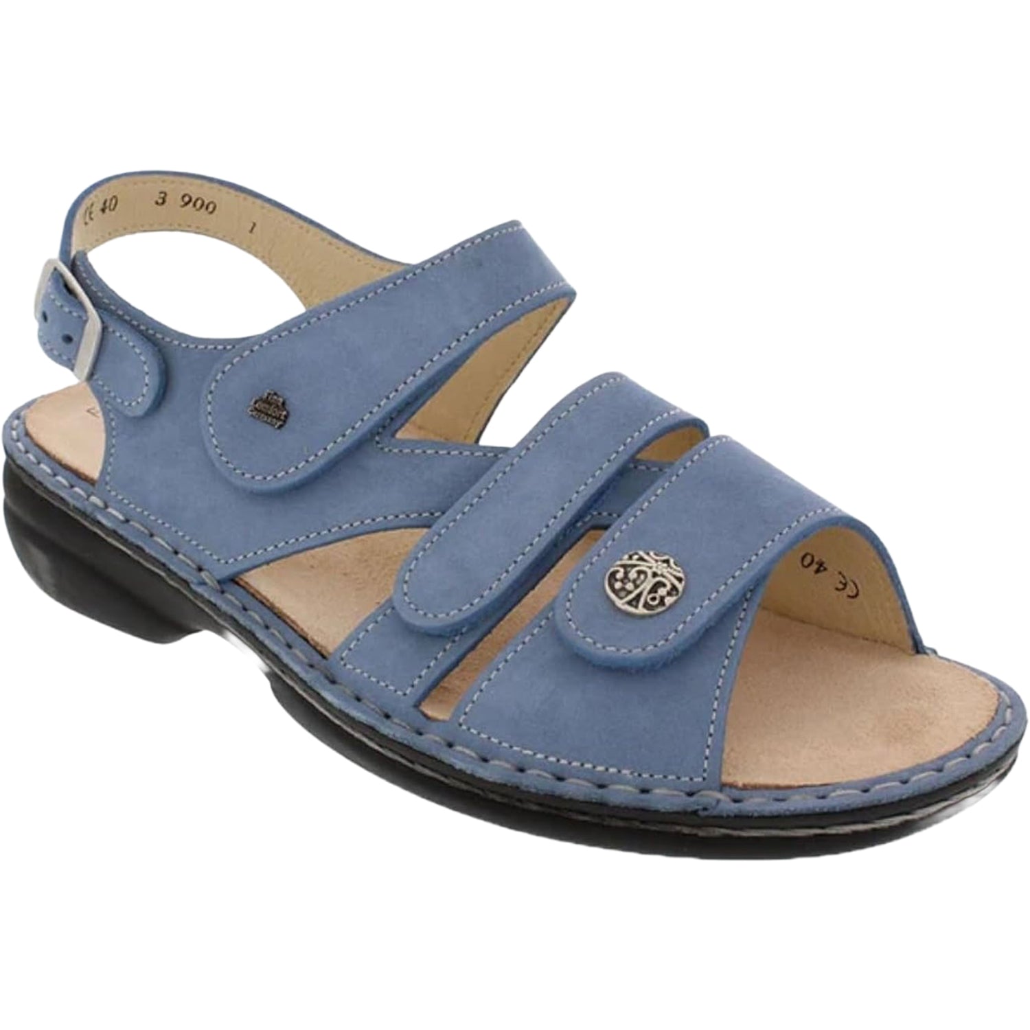 Womens Finn comfort Women's Finn Comfort Gomera Soft Blue Nubuck Soft Blue Nubuck