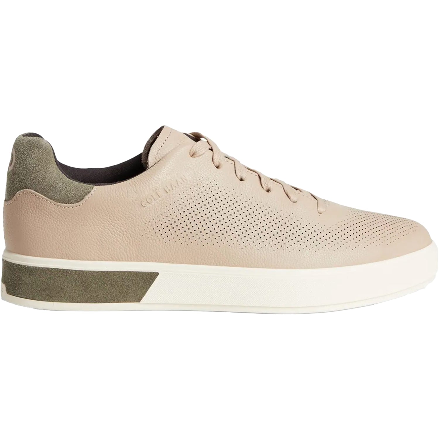 Mens Cole haan Men's Cole Haan Grandpro Angleace Sneaker Lt Sesame Nubuck