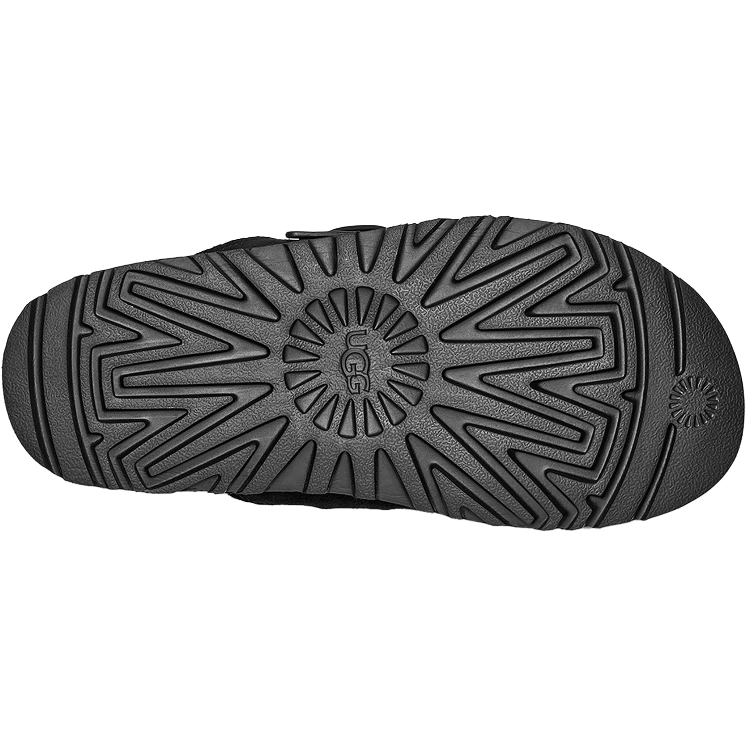Womens Ugg Women's UGG Greenport Strap Slide Black Black