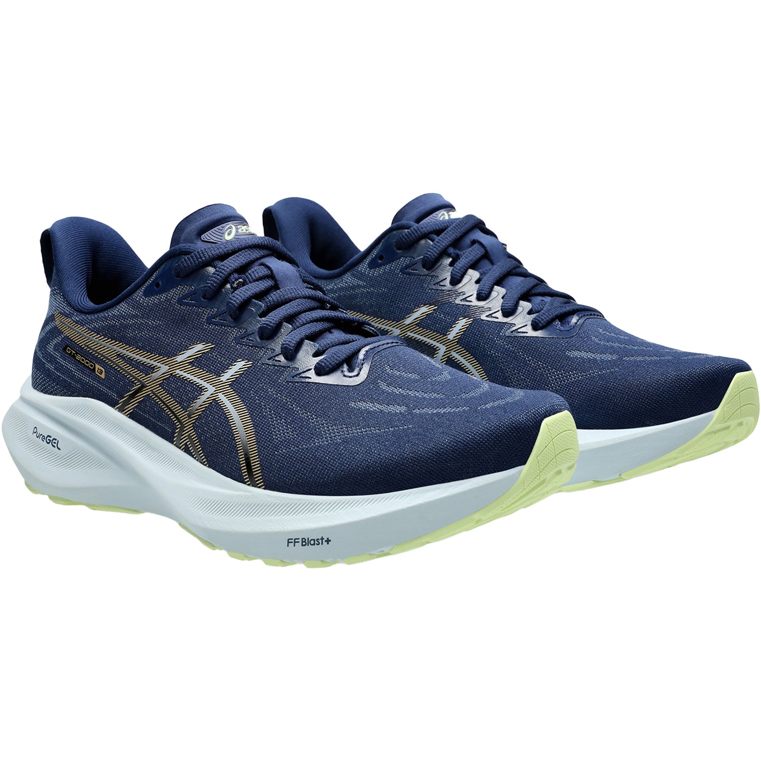 Womens Asics Women’s ASICS GT-2000 13 Blue Expanse/Champagne Blue Expanse/Champagne