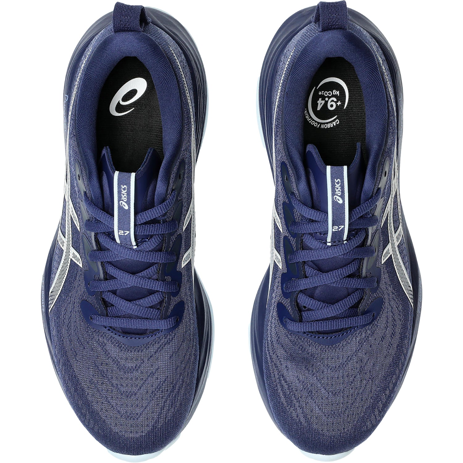Womens Asics Women's ASICS Gel-Cumulus 27 Indigo Blue/Cool Grey Indigo Blue/Cool Grey