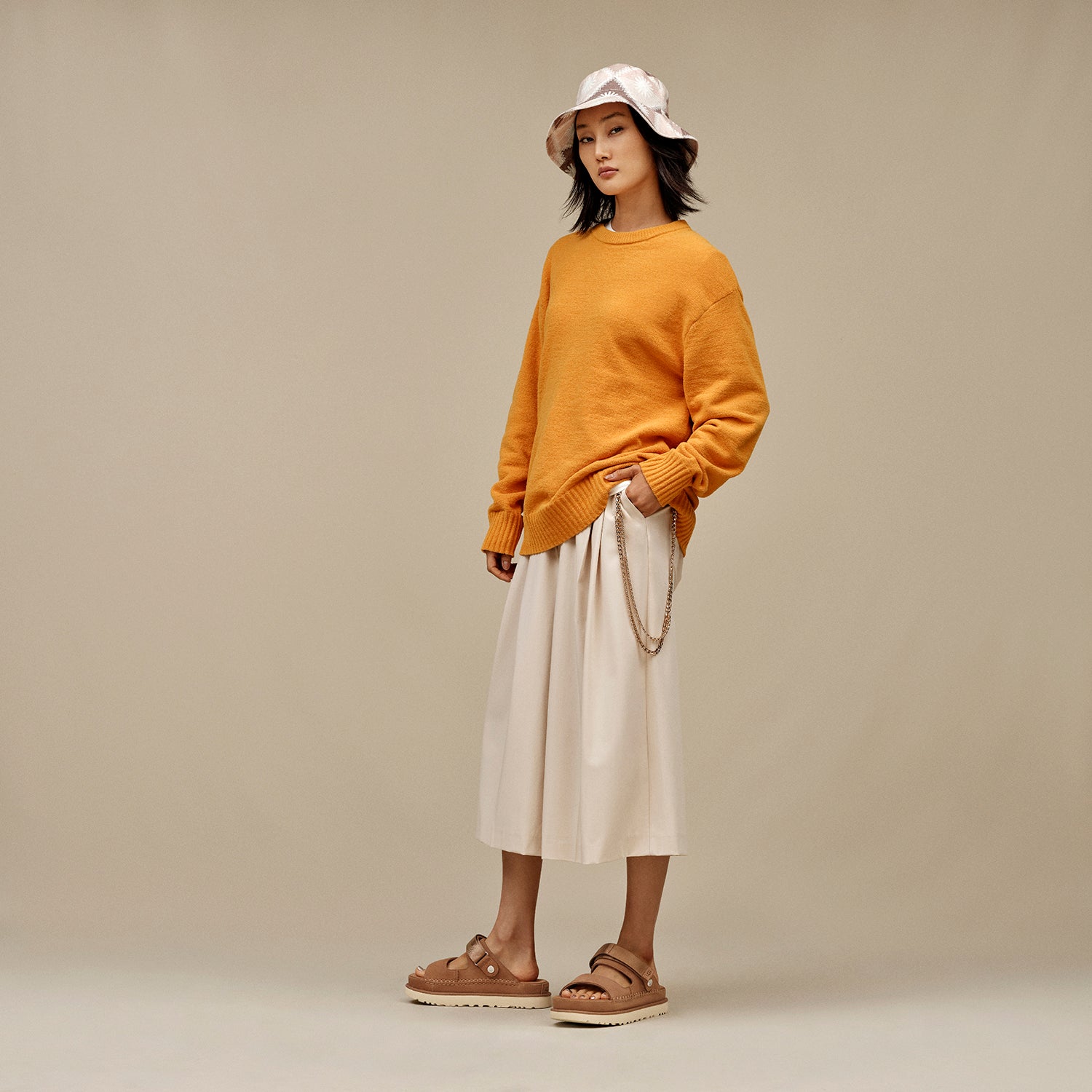 Womens Ugg Women's UGG Goldenstar Glide Chestnut Chestnut