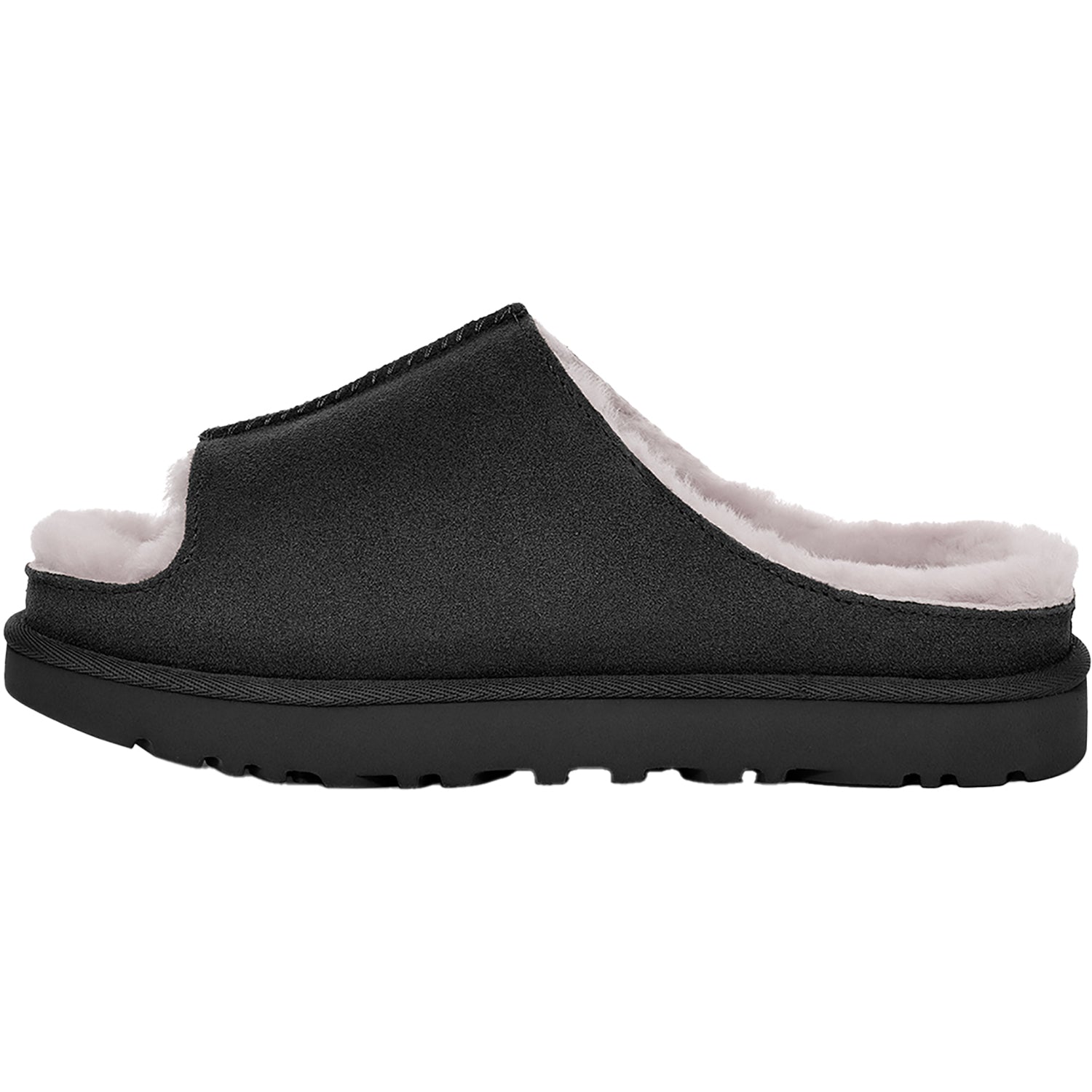 Womens Ugg Women's UGG Greenport Slide Black Black
