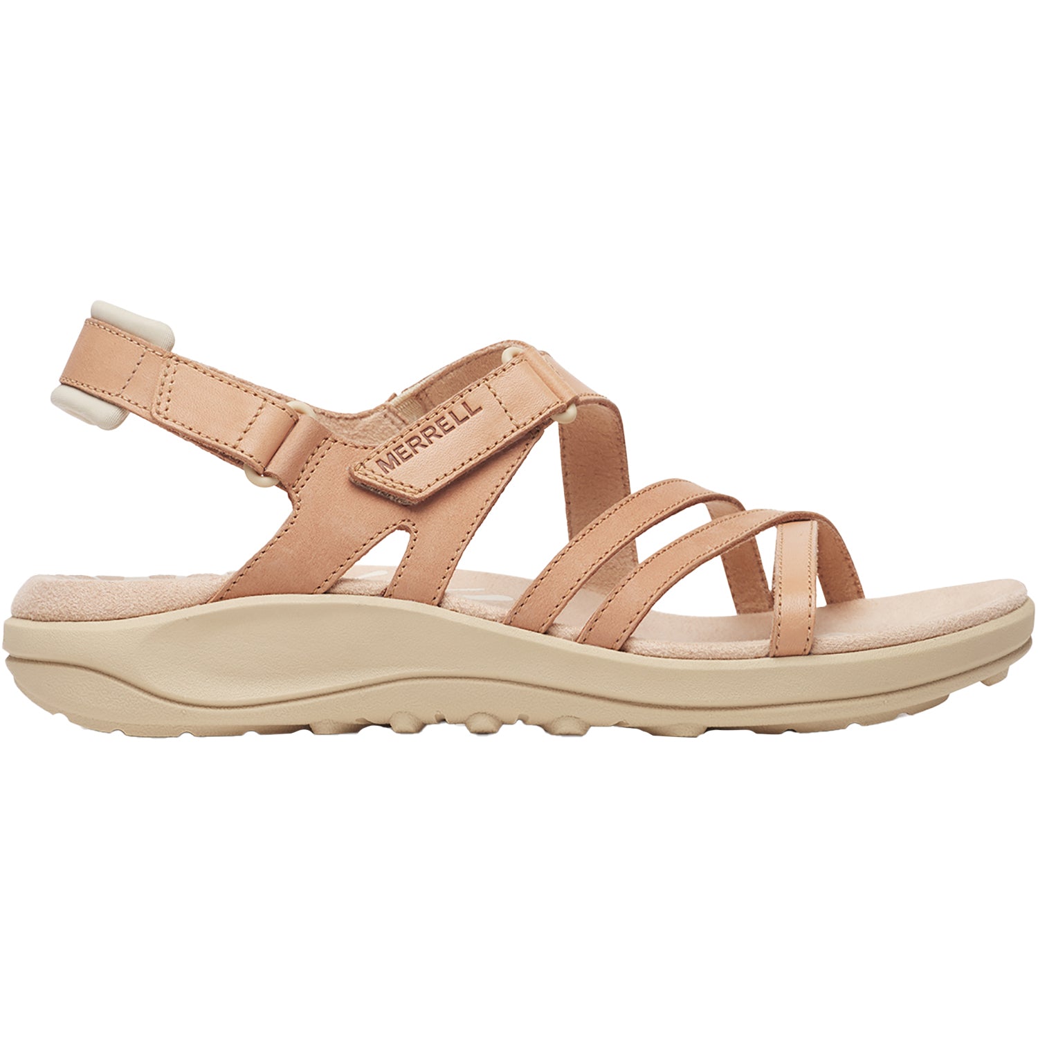 Womens Merrell Women's Merrell Harbor Backstrap Tan Rose Tan Rose