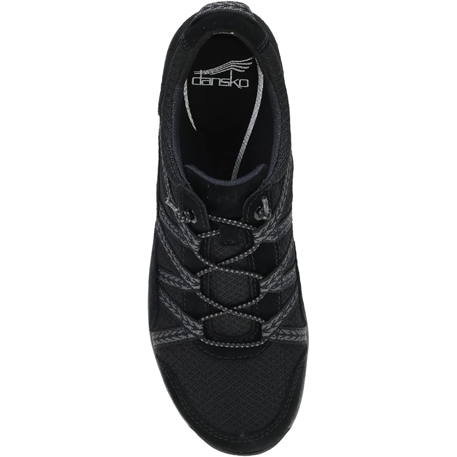 Womens Dansko Women's Dansko Harlyn Black/Black Suede Black/Black Suede