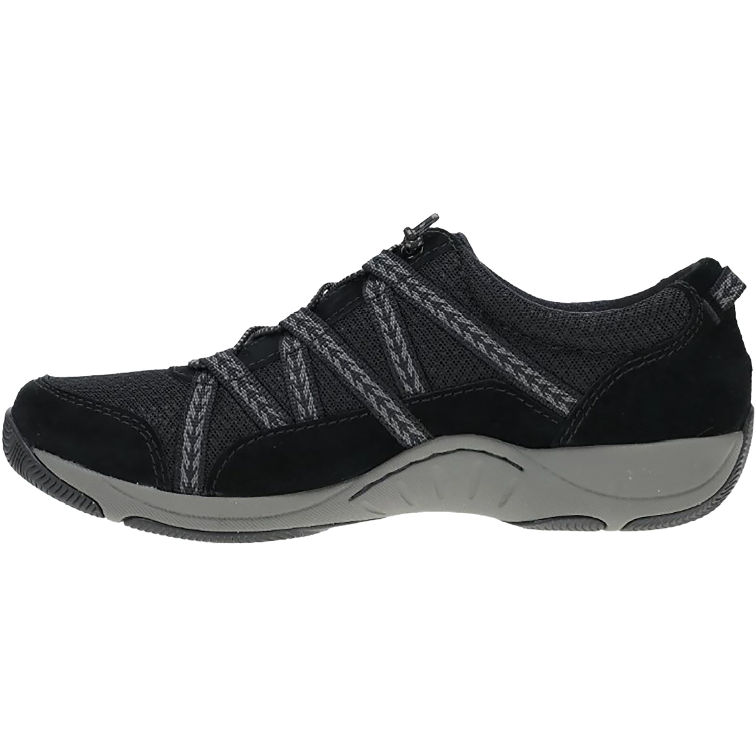 Womens Dansko Women's Dansko Harlyn Black/Black Suede Black/Black Suede