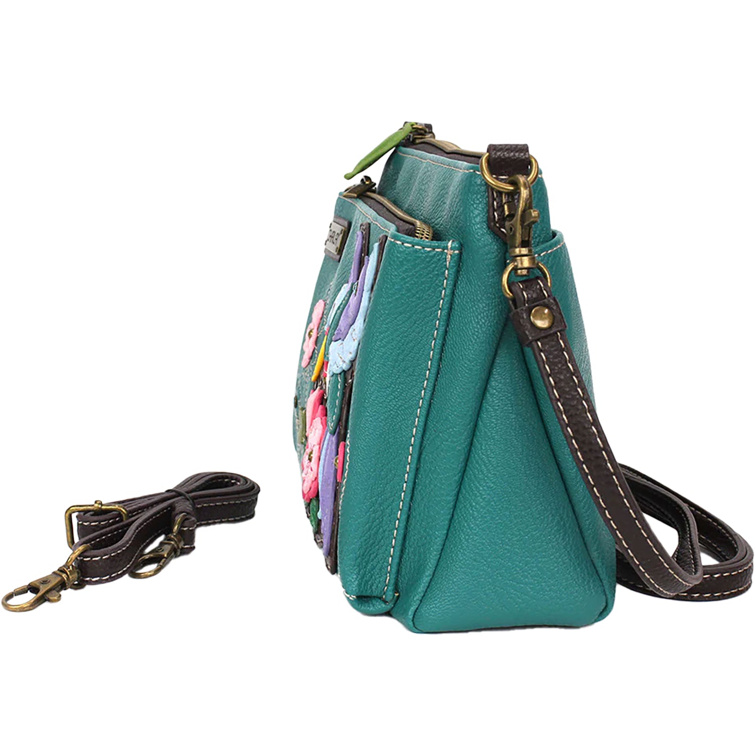 Womens Chala Chala Handbags Hummingbird Deluxe Crossbody Turquoise Turquoise