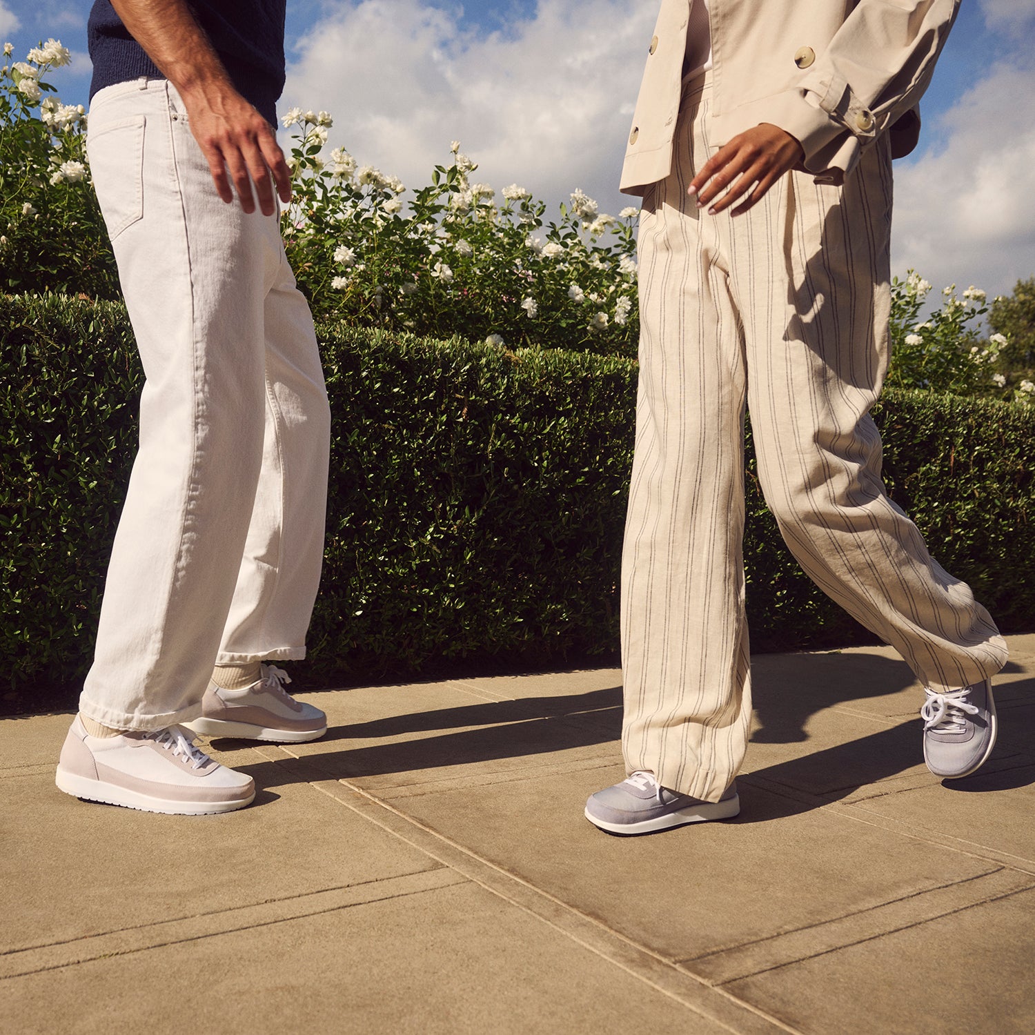 Unisex Birkenstock Unisex Birkenstock Honnef City Antique White/White Suede/Textile Antique White/White Suede