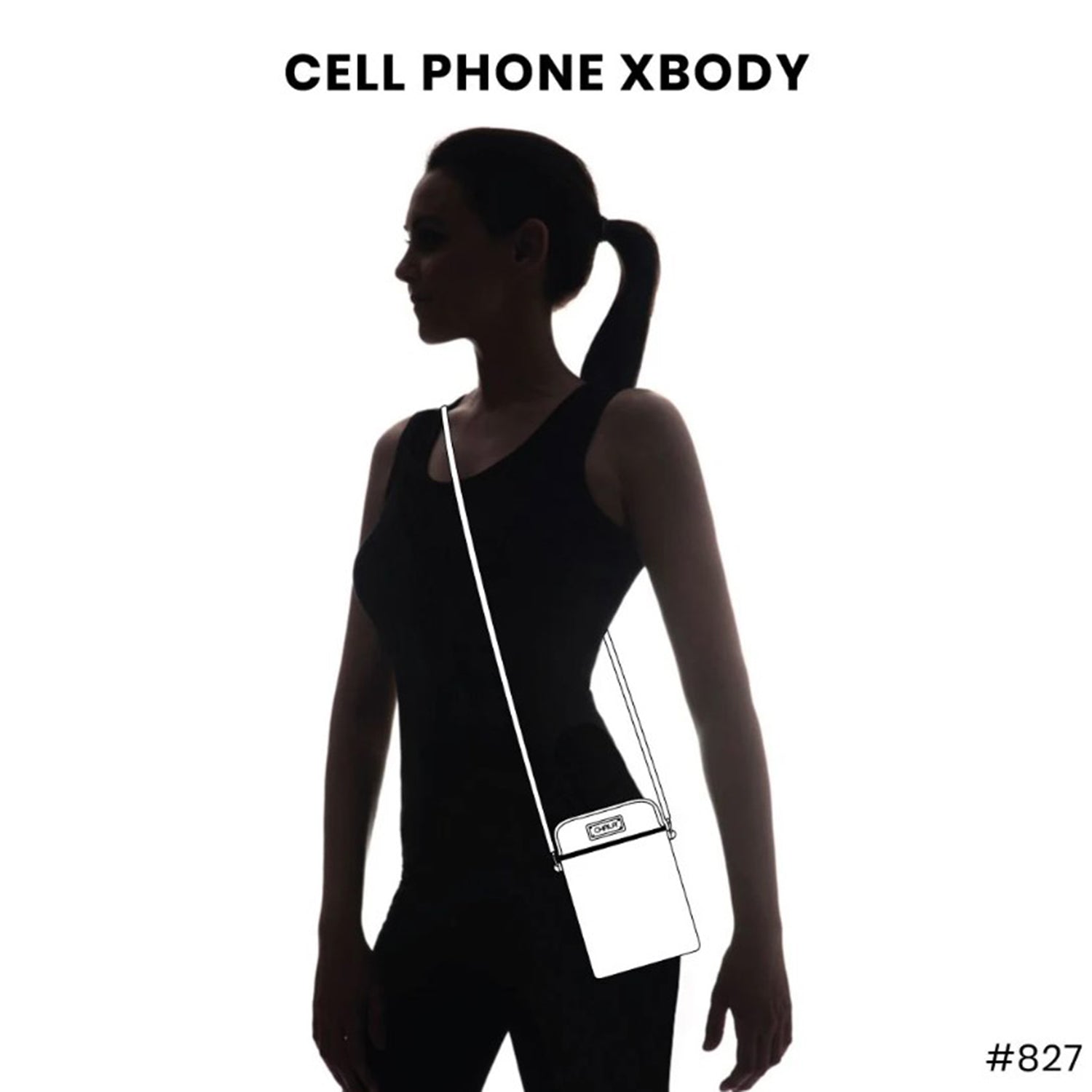Chala Chala Hummingbird Cell Phone Crossbody Burgundy Burgundy