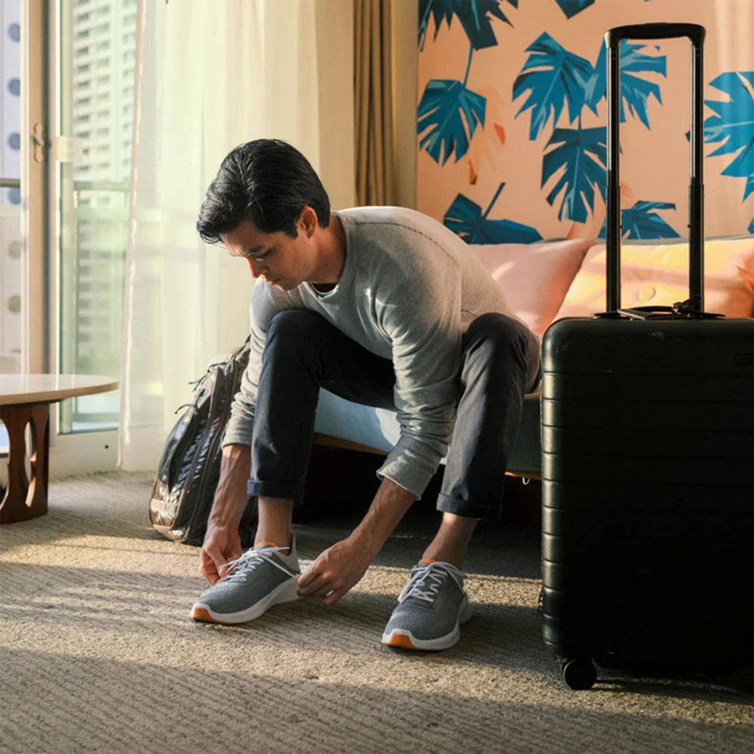 Mens Olukai Men's OluKai Island Hopper Storm Grey/Storm Grey Mesh Storm Grey/Storm Grey Mesh