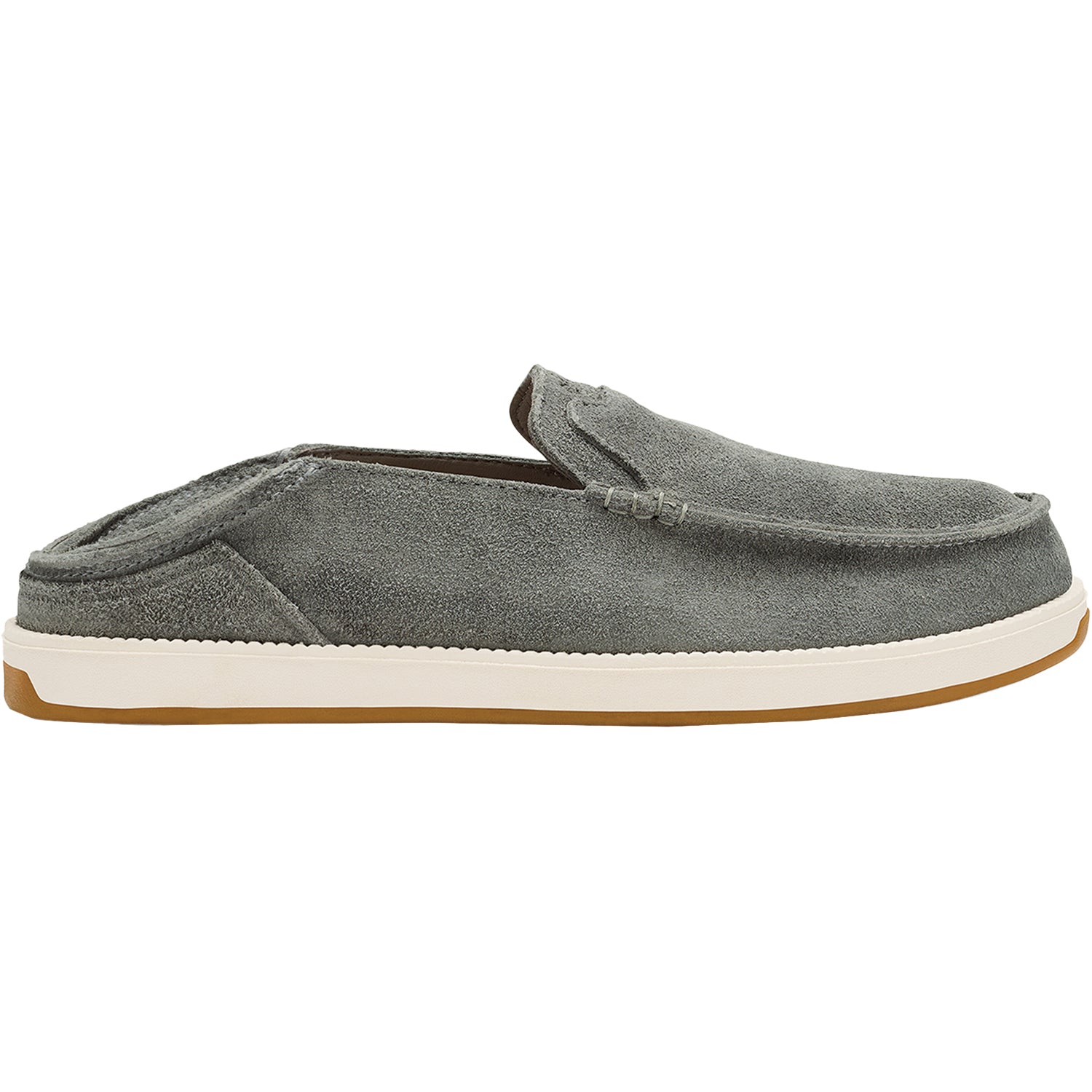 Mens Olukai Men's Olukai Kakaha Nia Ash/Ash Ash/Ash