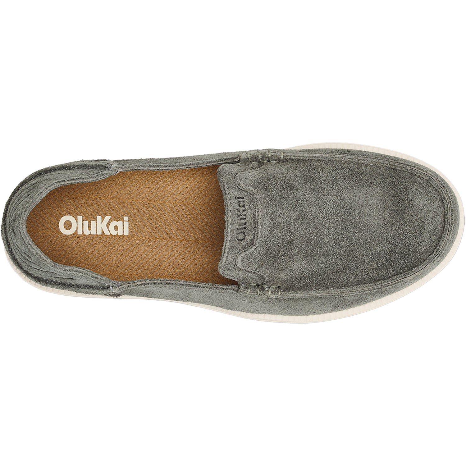 Mens Olukai Men's Olukai Kakaha Nia Ash/Ash Ash/Ash