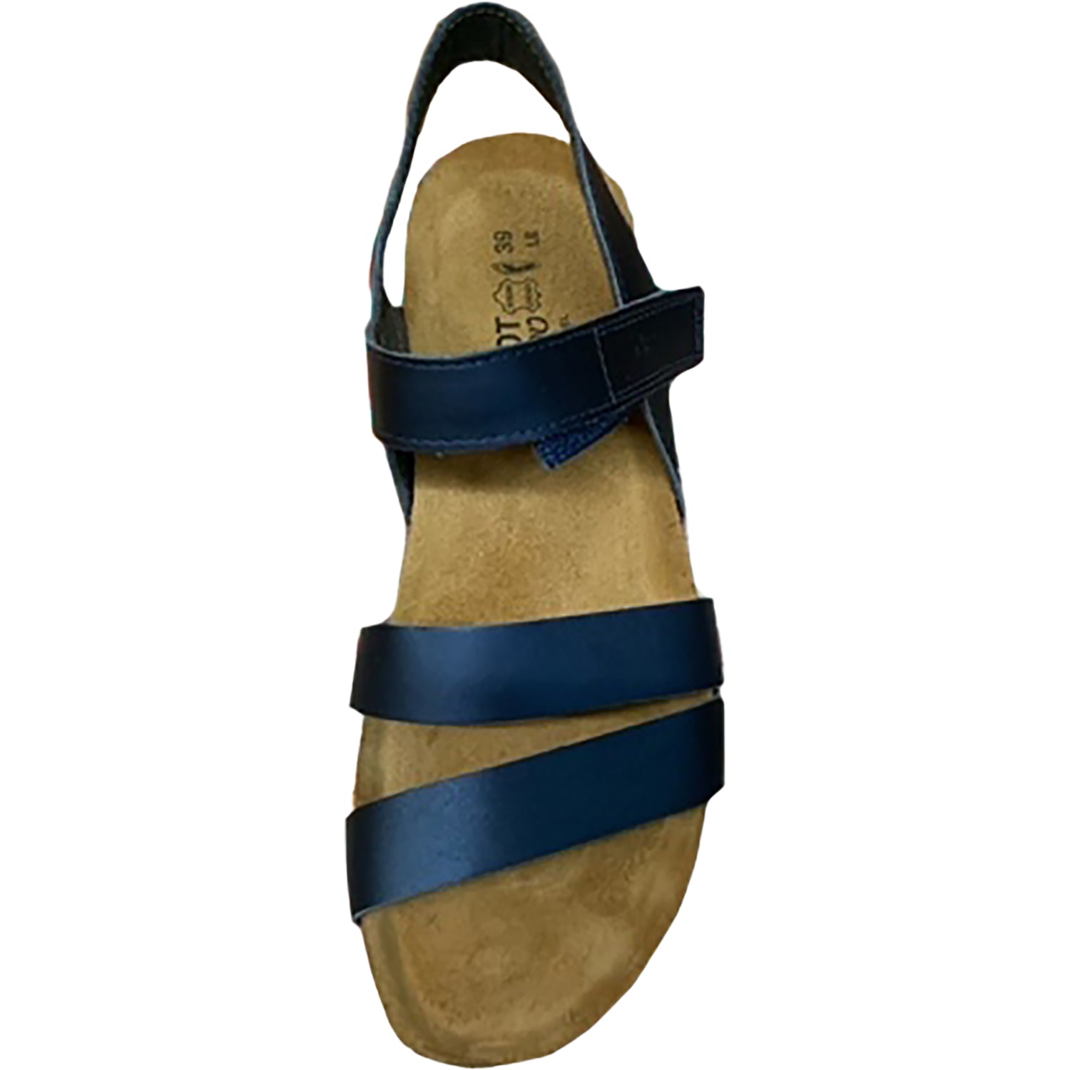 Womens Naot Women's Naot Kayla Navy Leather Navy