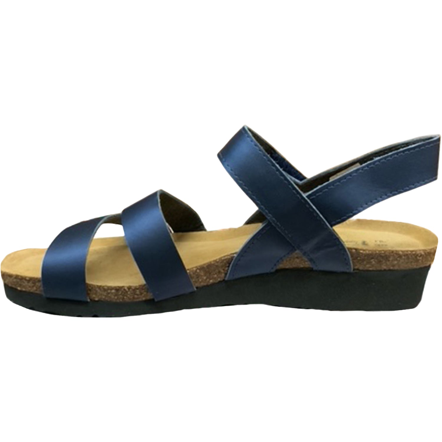 Womens Naot Women's Naot Kayla Navy Leather Navy