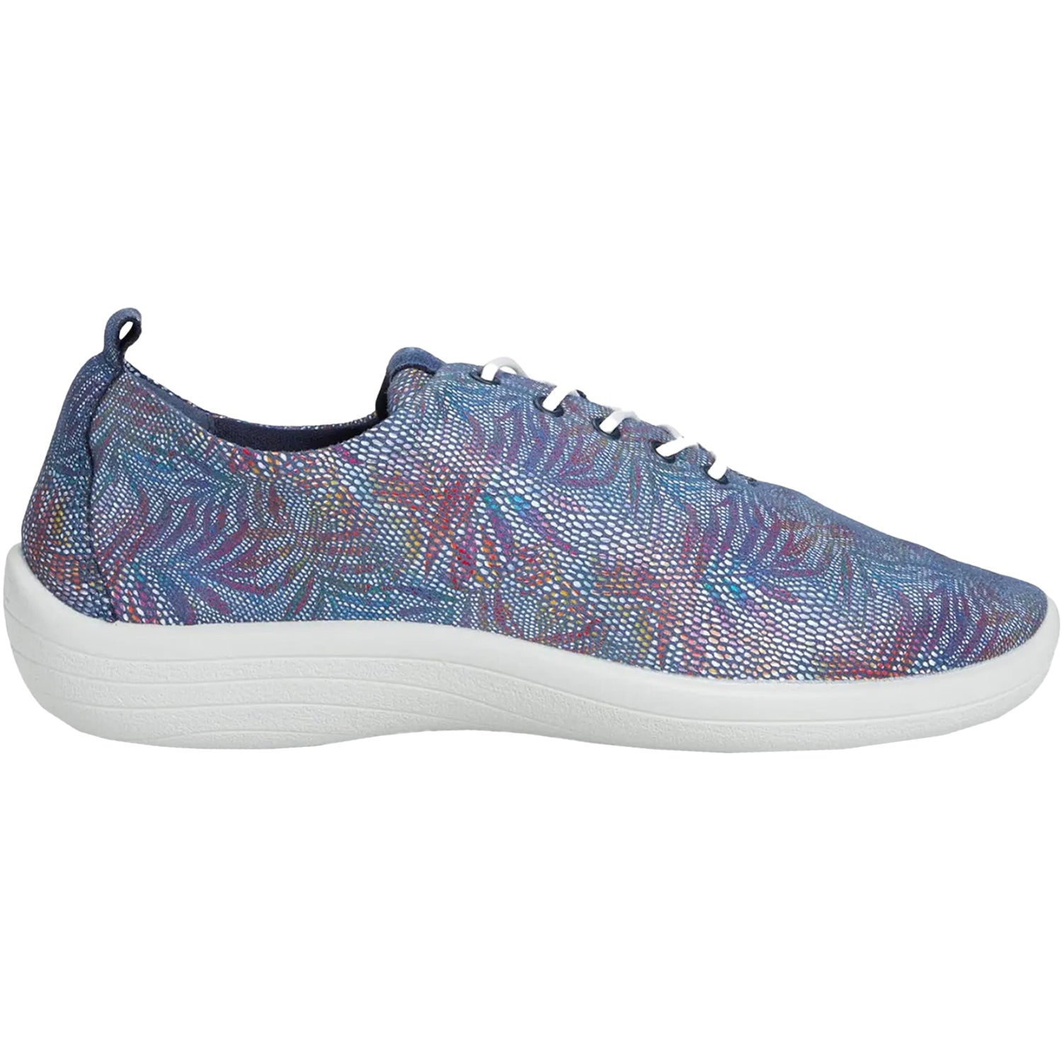 Womens Arcopedico Women's Arcopedico Lanin Blue Palm Multi Synthetic Blue Palm Multi Synthetic
