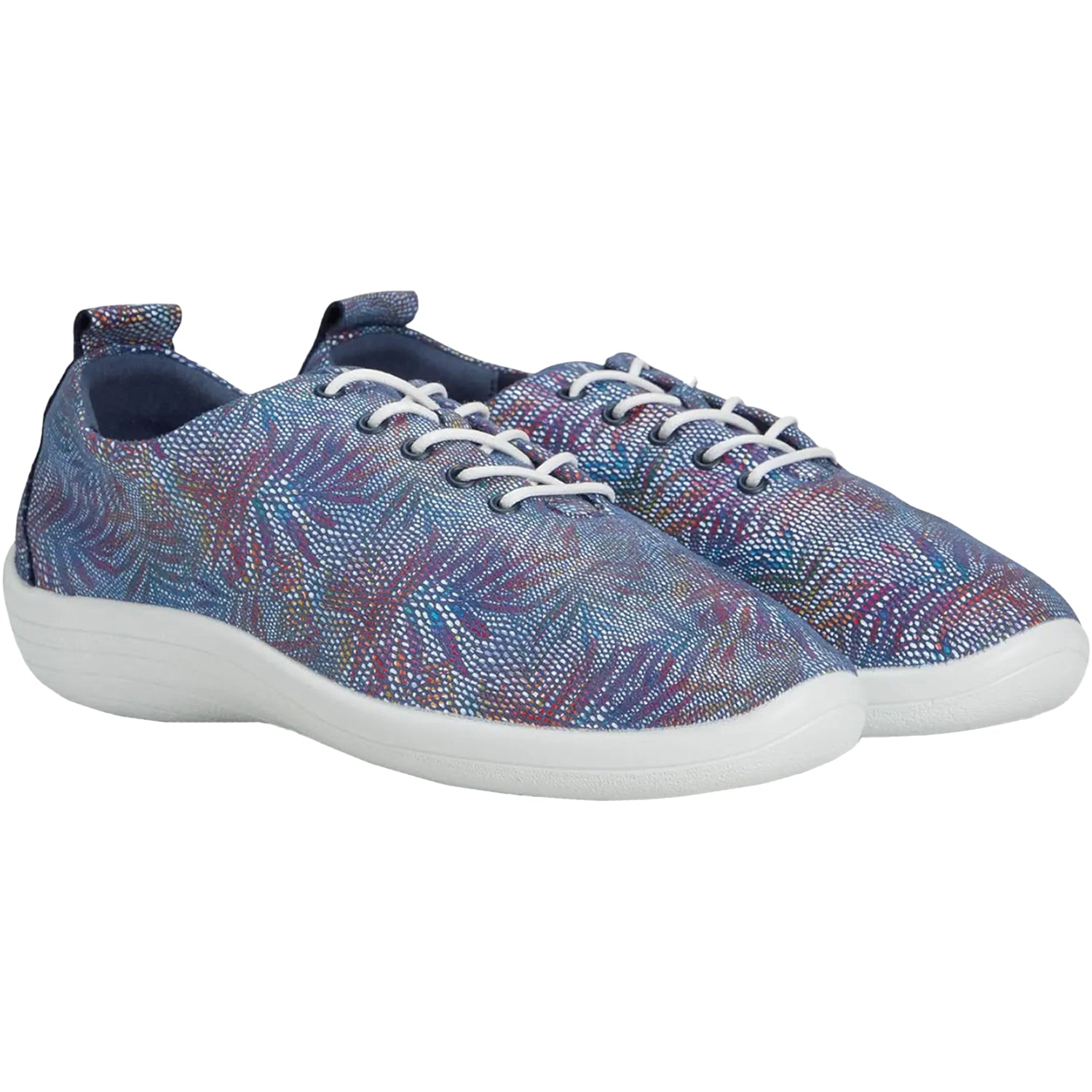 Womens Arcopedico Women's Arcopedico Lanin Blue Palm Multi Synthetic Blue Palm Multi Synthetic