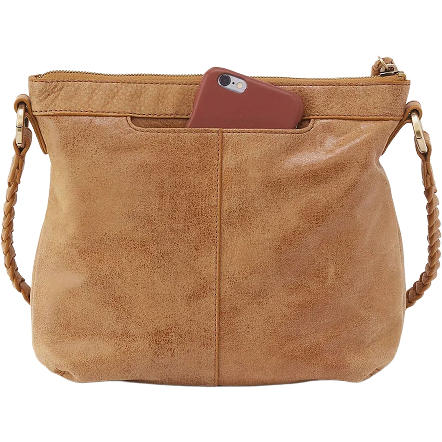 Womens Hobo Hobo International Lasso Crossbody Whiskey Buffed Leather Whiskey Buffed Leather