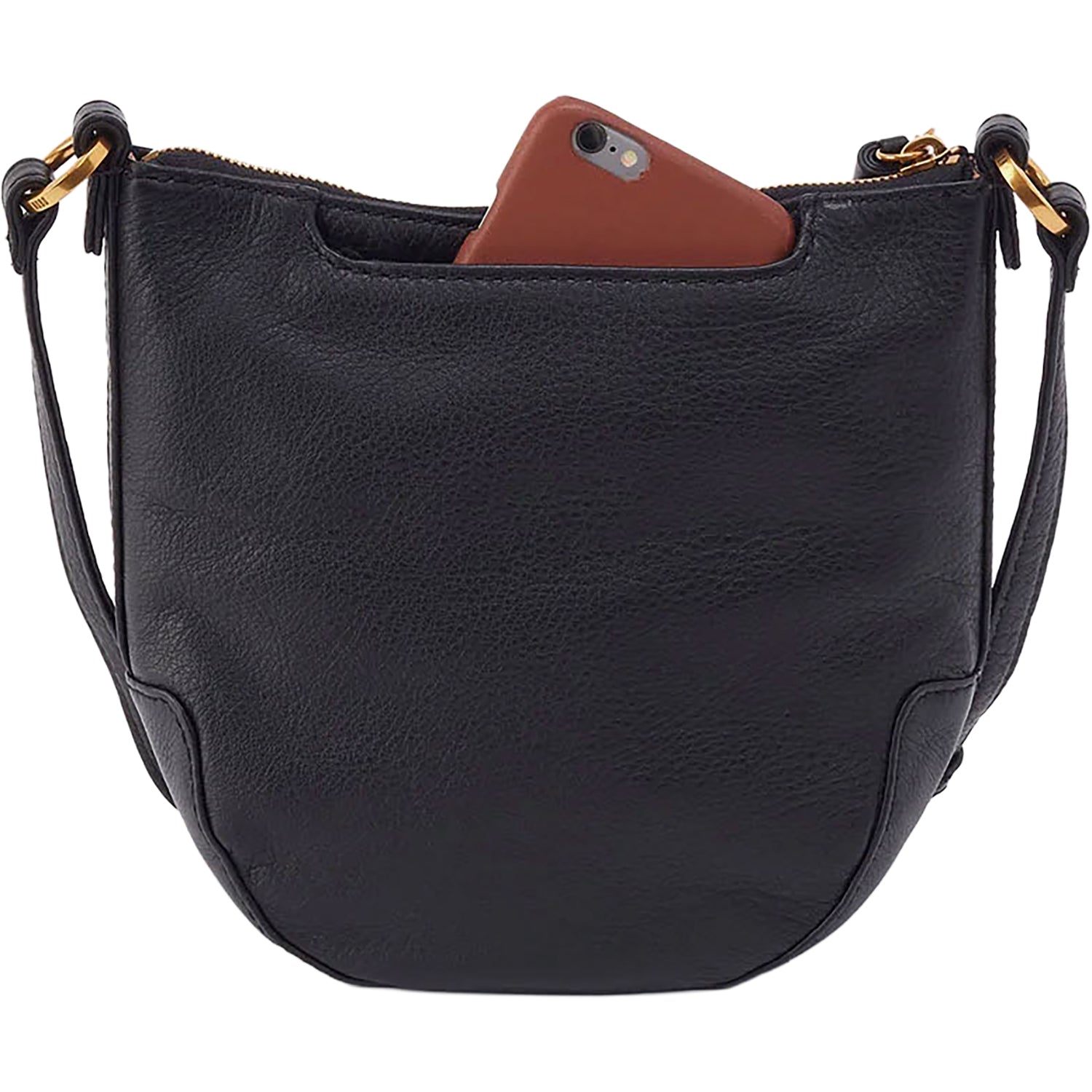 Womens Hobo Hobo International Lexi Crossbody Black Pebbled Leather Black Pebbled Leather