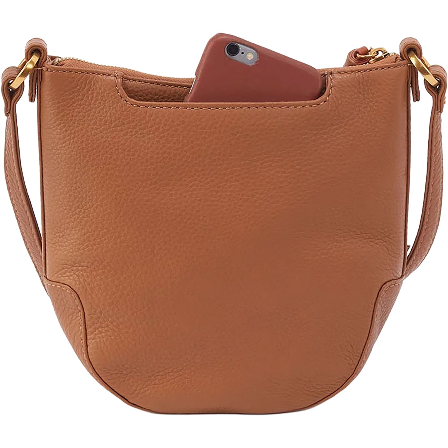 Womens Hobo Hobo International Lexi Crossbody Warm Honey Pebbled Leather Warm Honey Pebbled Leather
