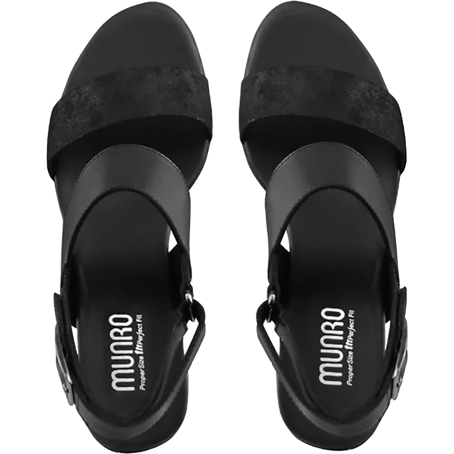 Womens Munro Women's Munro Livia Black Combo Black Combo