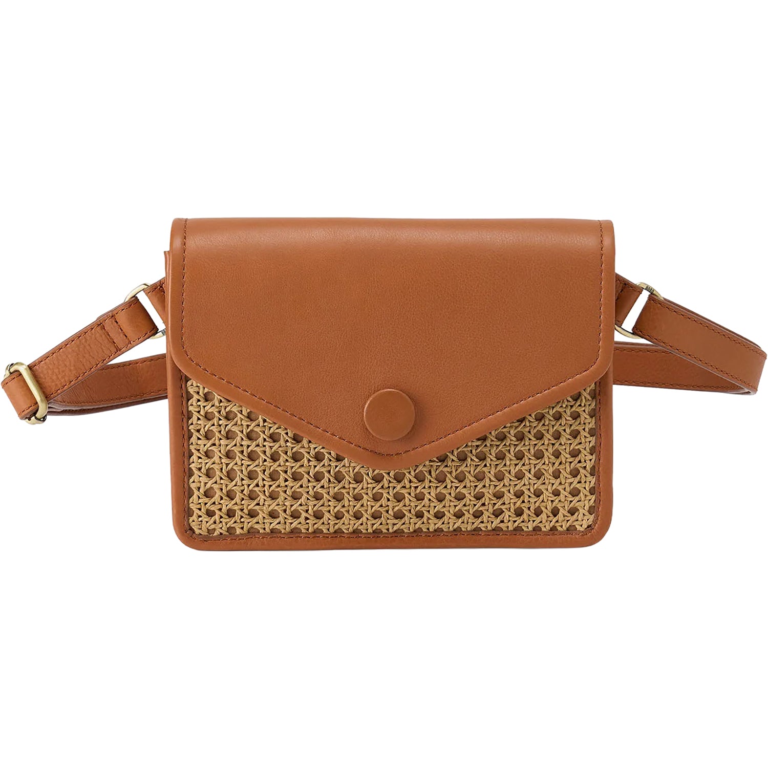 Womens Hobo Hobo International Margot Belt Bag Smooth Burnished Caramel W/Caning Smooth Burnished Caramel w/Caning